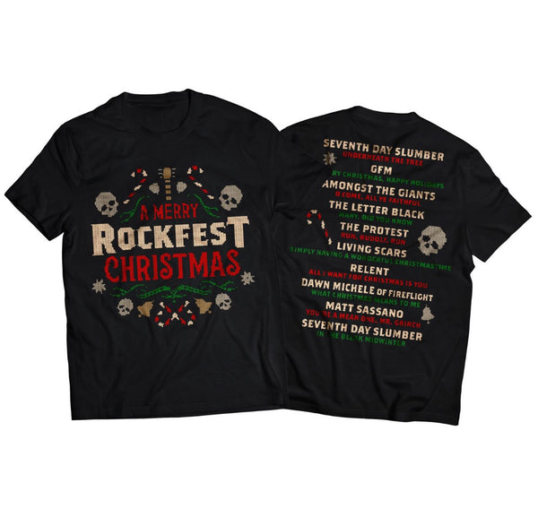 RockFest Christmas Tshirt