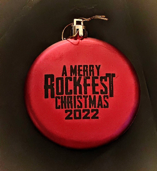 RockFest Christmas ornament